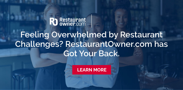 Graphic with three people to advertise restaurantoner.com