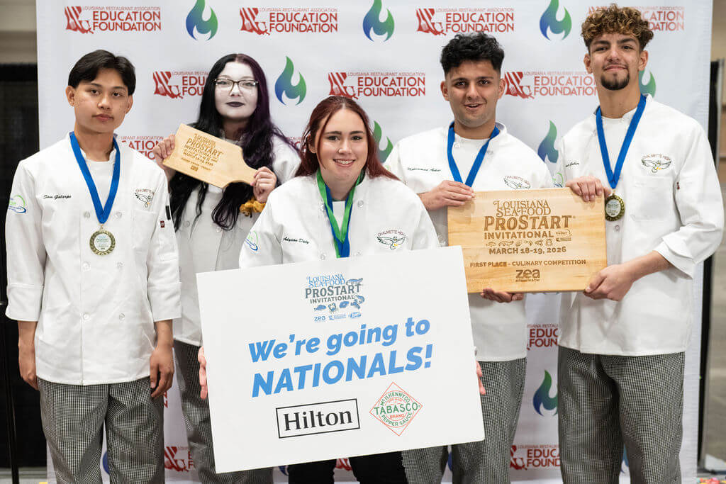 2026 ProStart Culinary Winners Chalmette