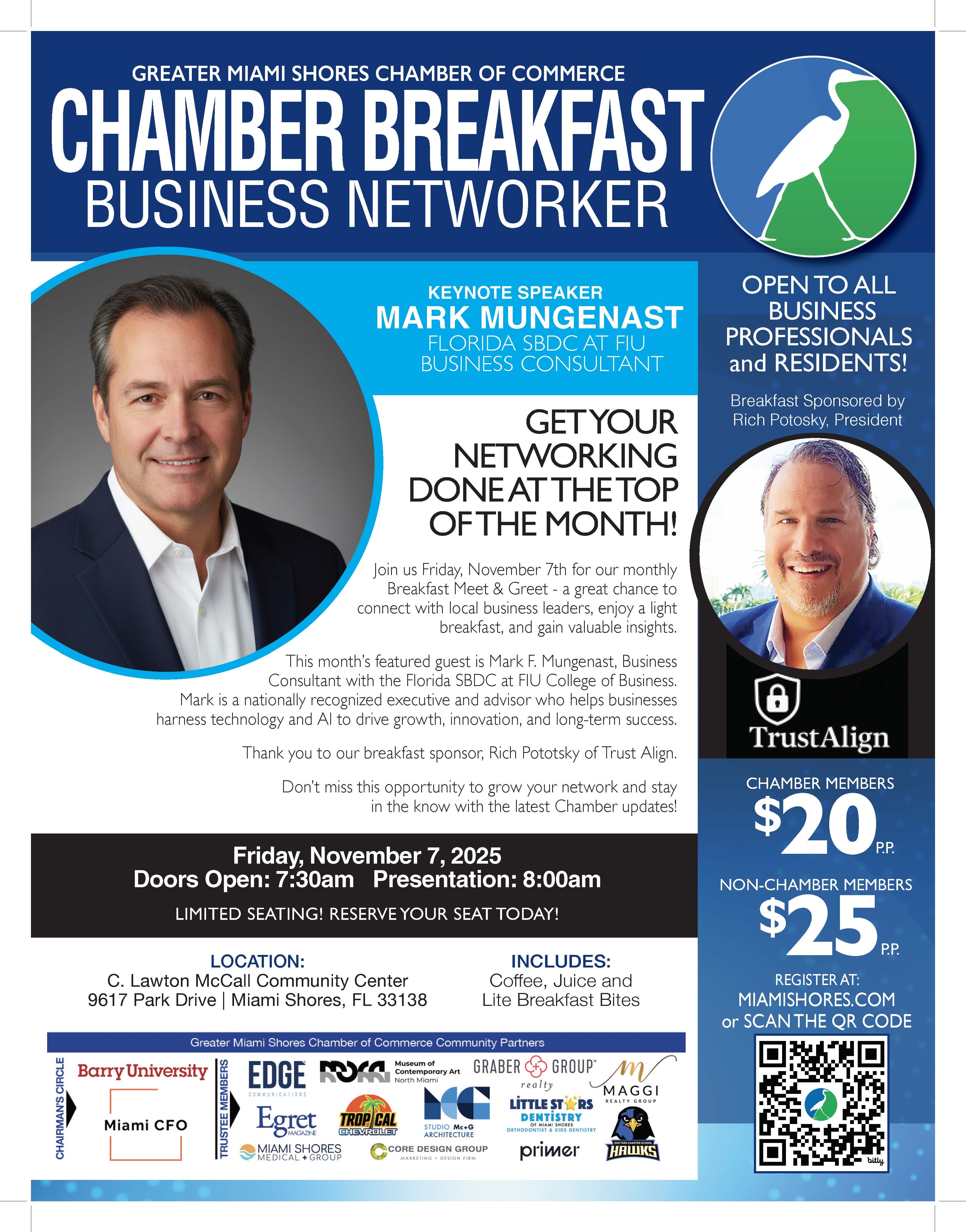 CHAMBER BREAKFAST NOV. 2025 CHAMBER BREAKFAST NOV. 2025