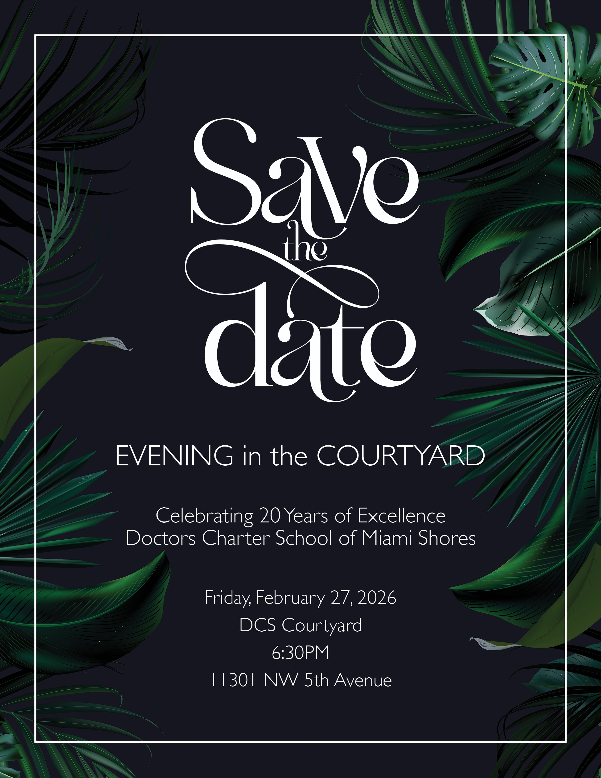 Evening in the Courtyard