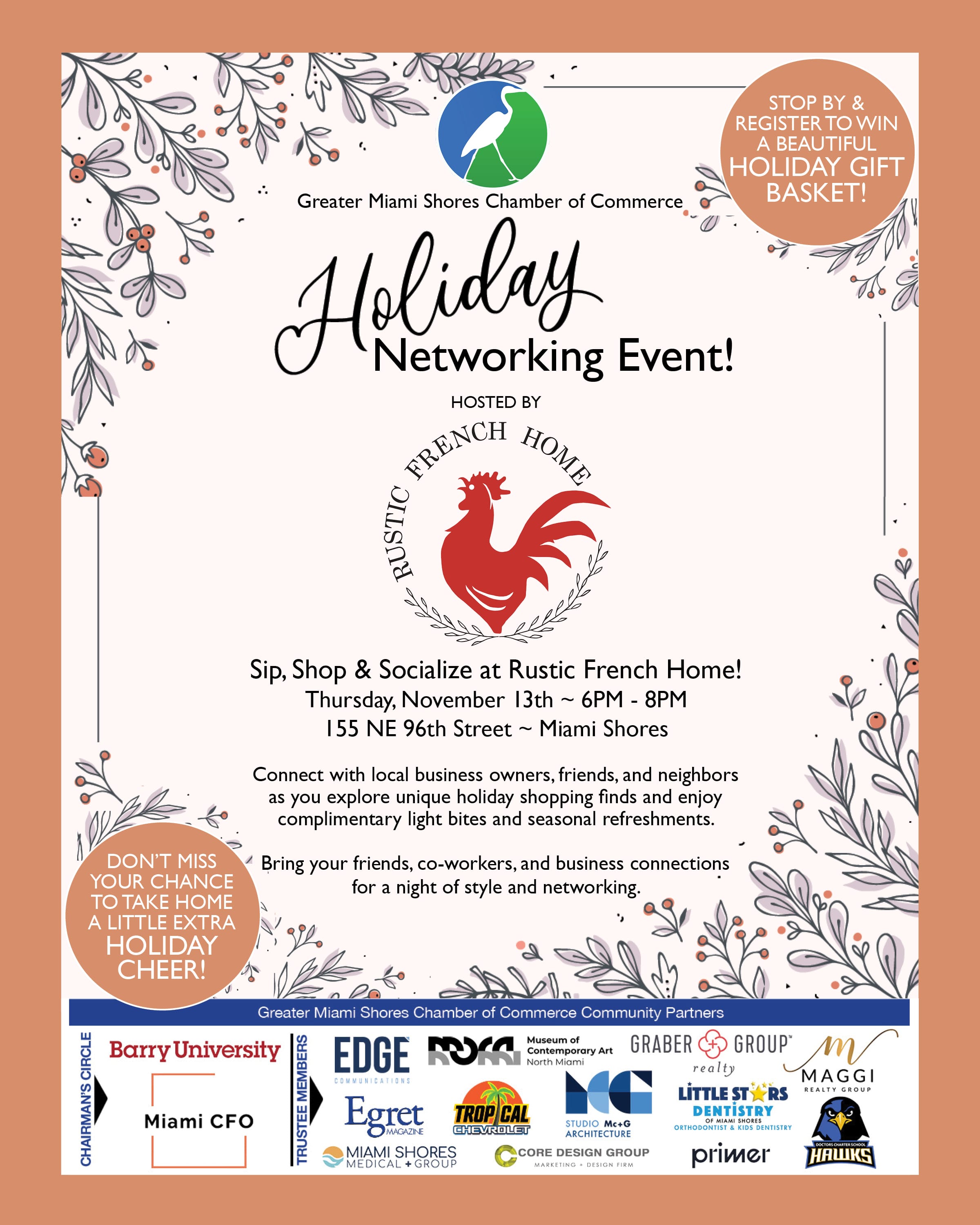 RUSTIC NETWORKING EVENT