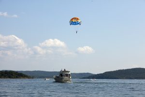 Parasailing Table Rock Lake