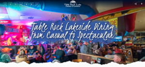 Table Rock Lakeside Dining from Casual to Spectacular