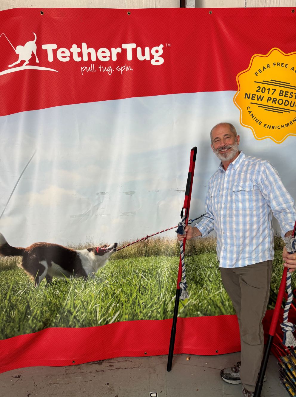 Tether Tug Dog Toy