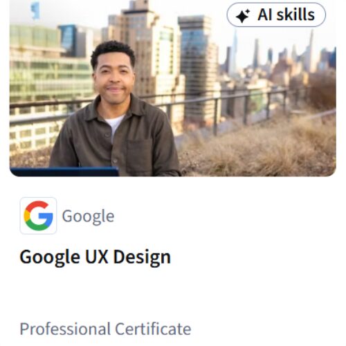 Google UX Design Certificate