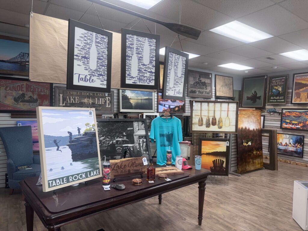45 degrees custom framing Branson West