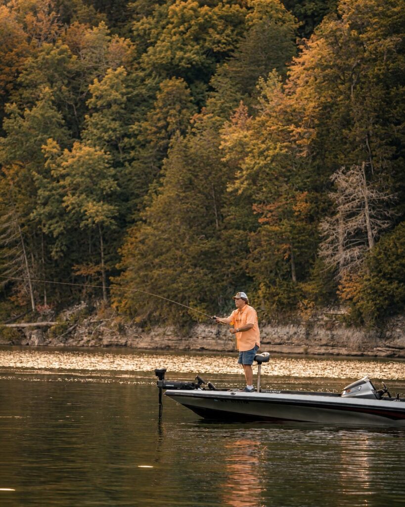 fall fishing at table rock lake