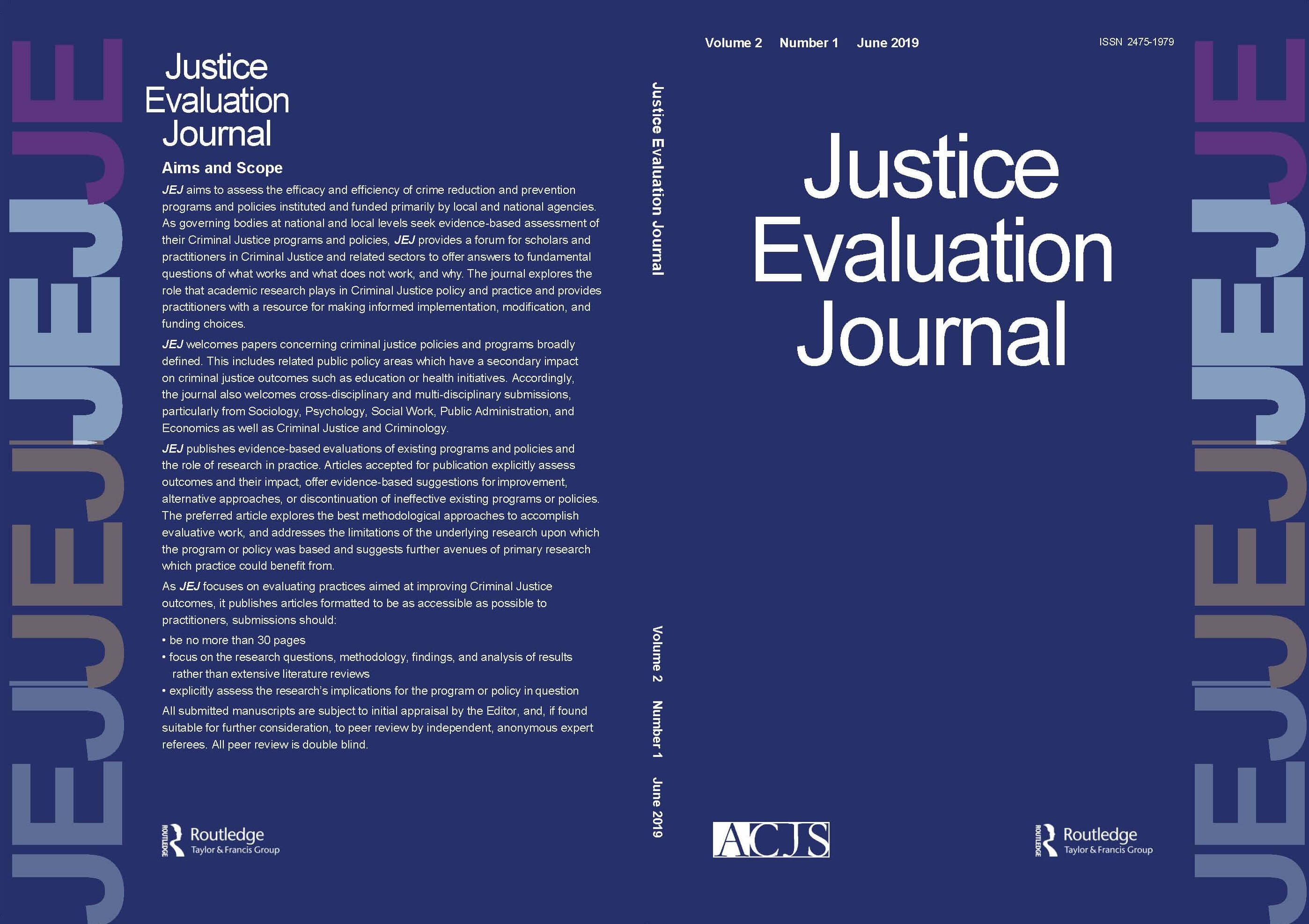 JUSTICE EVALUATION JOURNAL