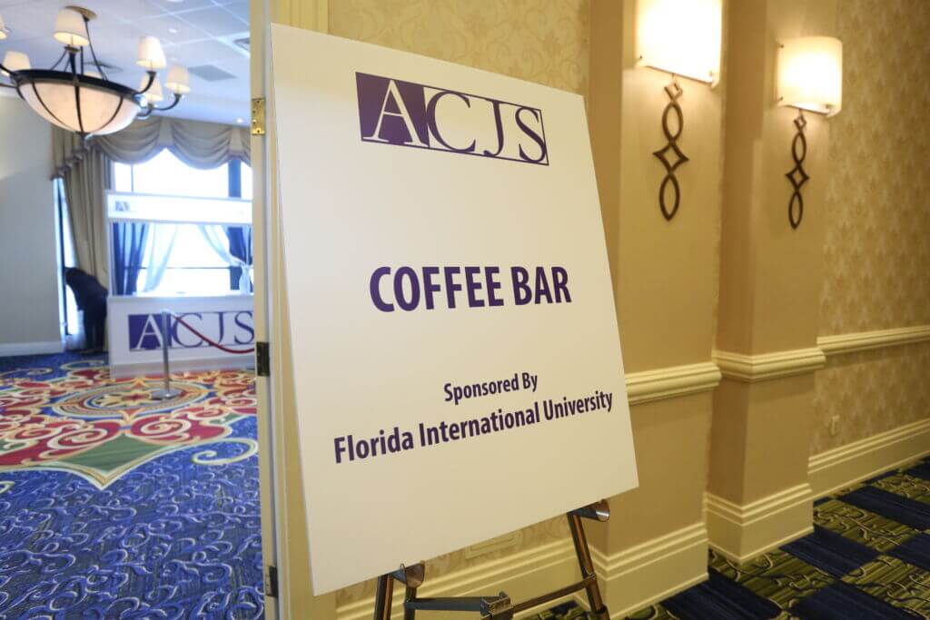 acjs coffee bar sign