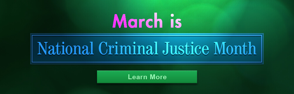 National Criminal Justice Month