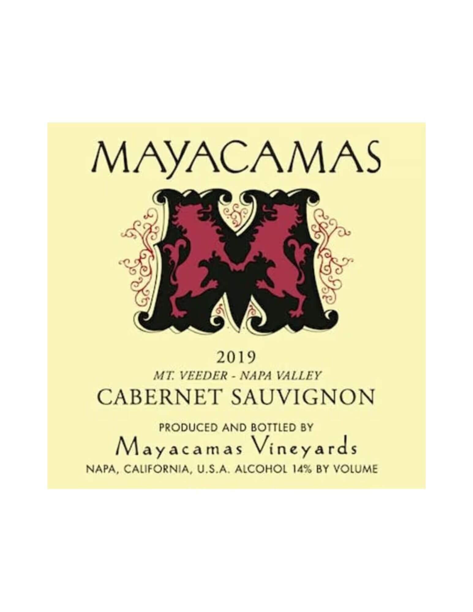 2019 Mayacamas Cab