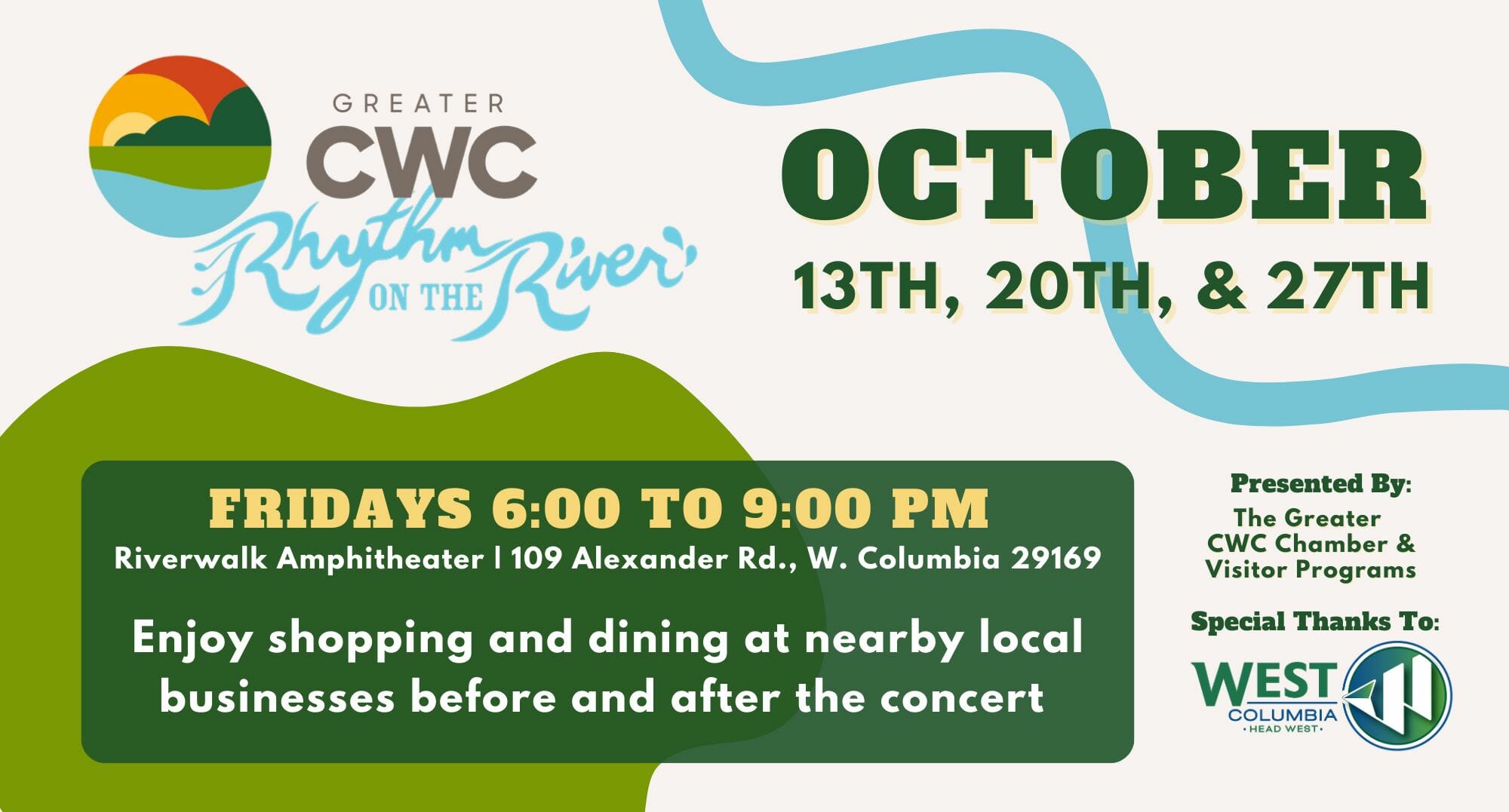 Fall Rhythm on the River Concert Series