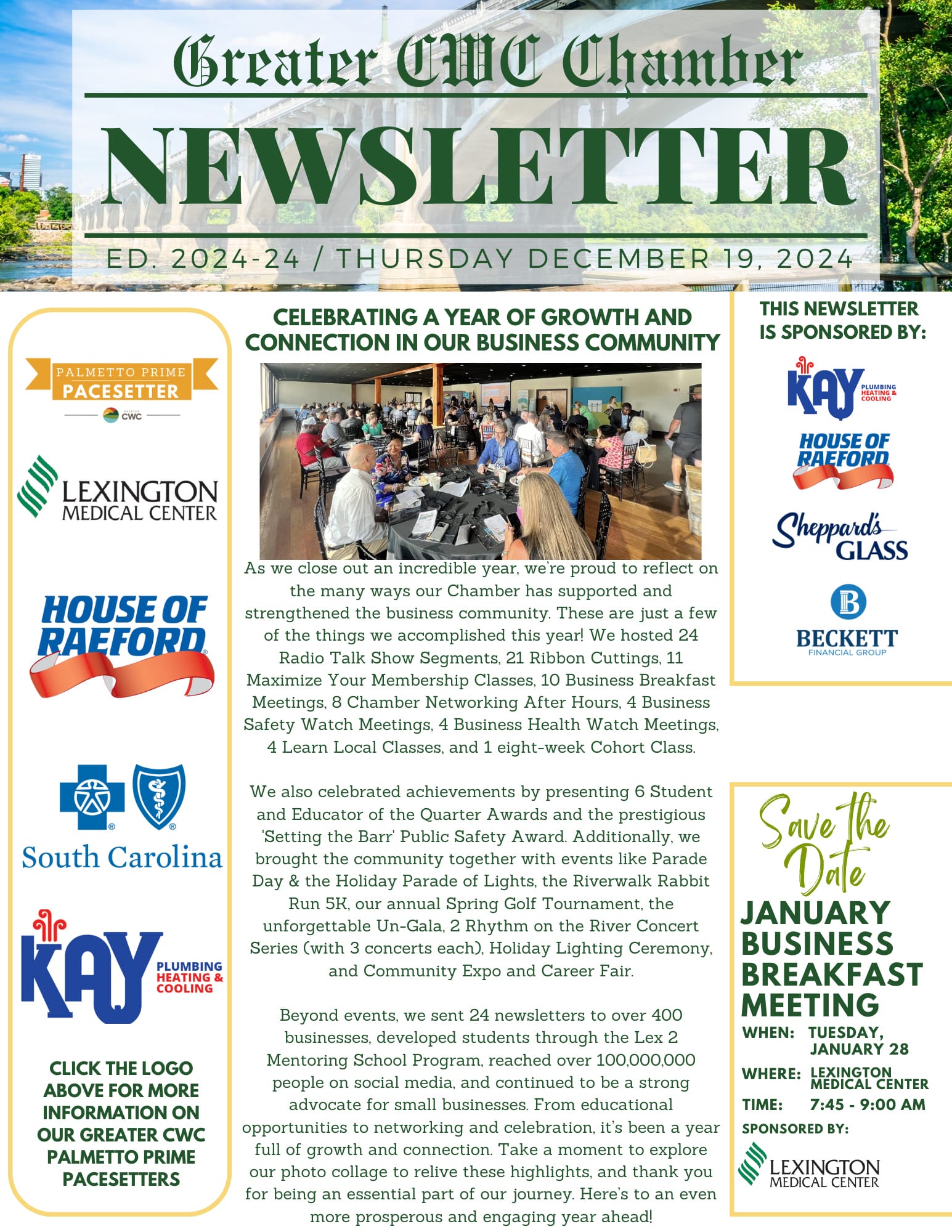 CWC Chamber Newsletter Template