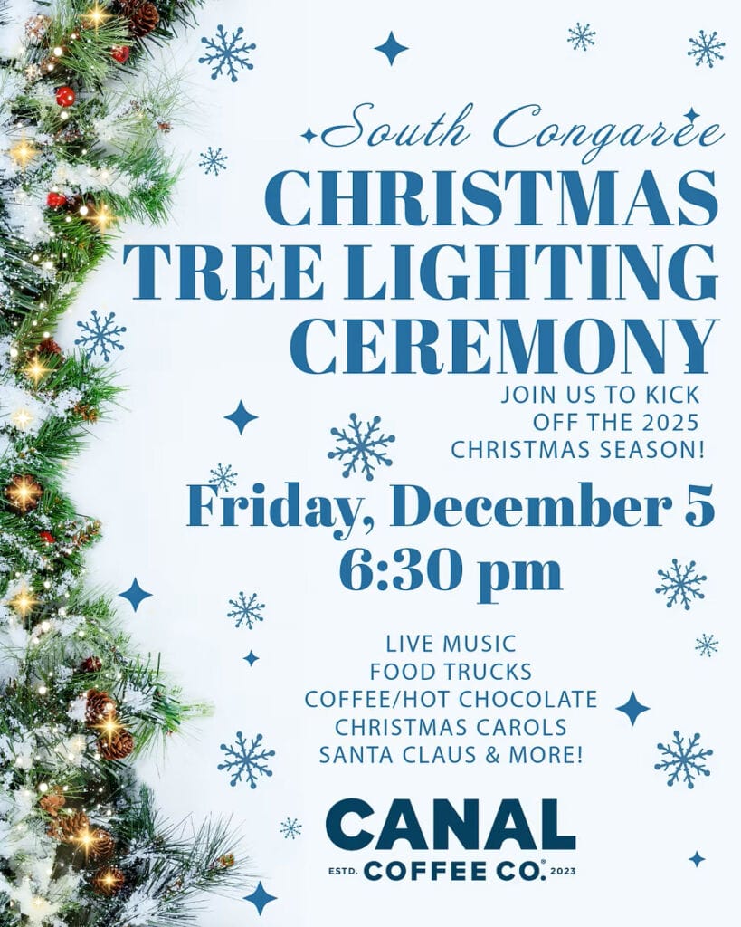 South Congaree Lighting Ceremony Graphic