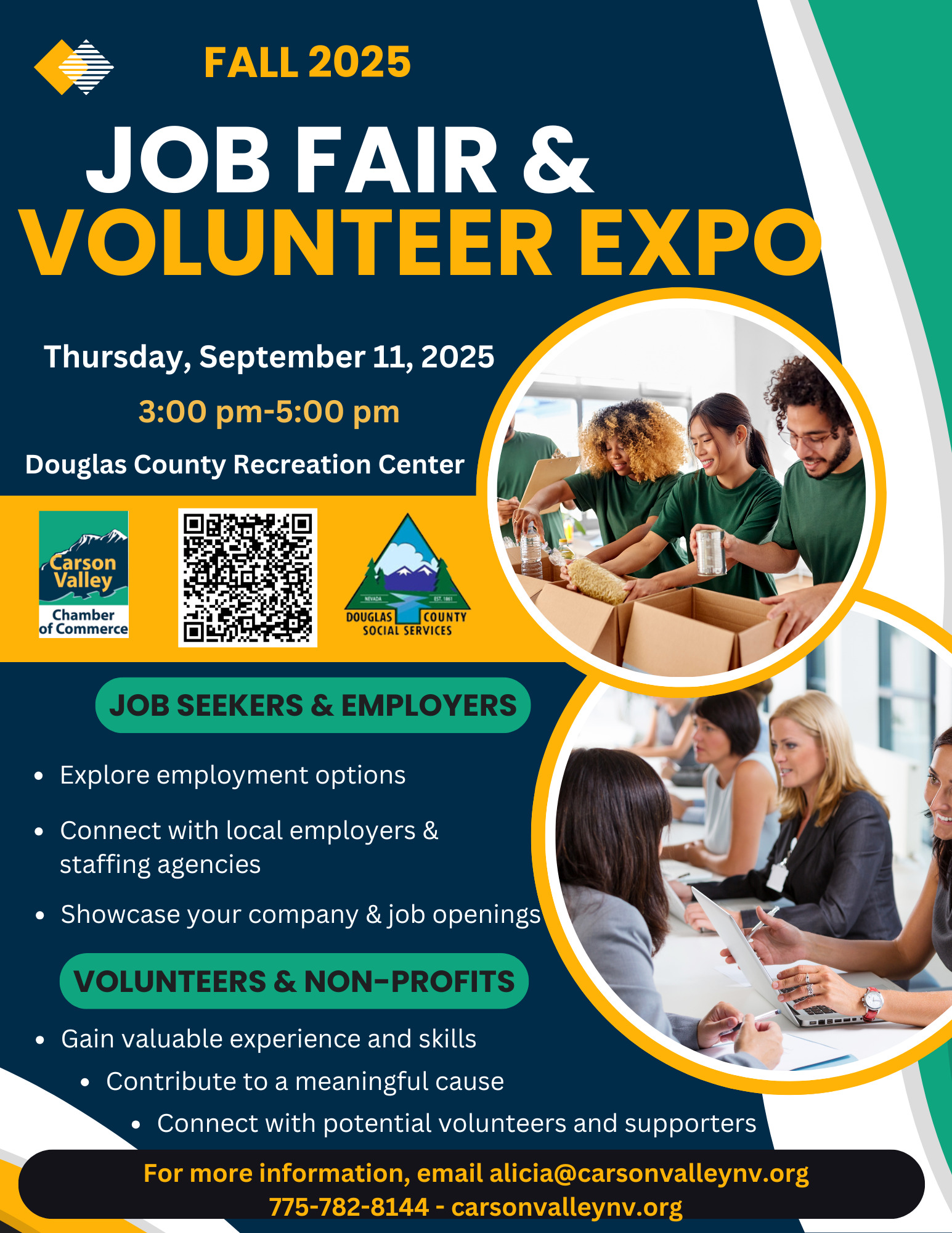 Fall 2025 Job Fair &amp; Volunteer Expo