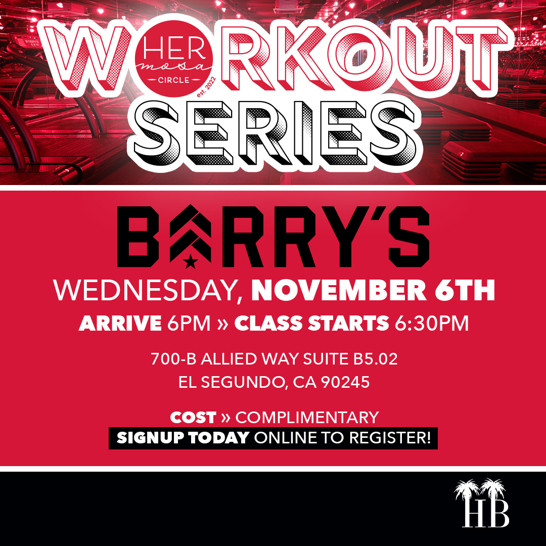 HC Workout Series Barrys 11-6-24