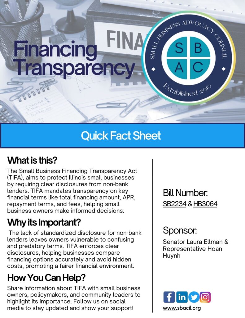 Financing Transparency