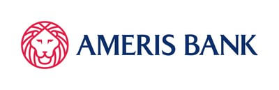 Ameris Bank Ameris Bank today introduced a new logo featuring a renewed iteration of the Fidelity Bank lion. Ameris Bank merged with Fidelity earlier this year.