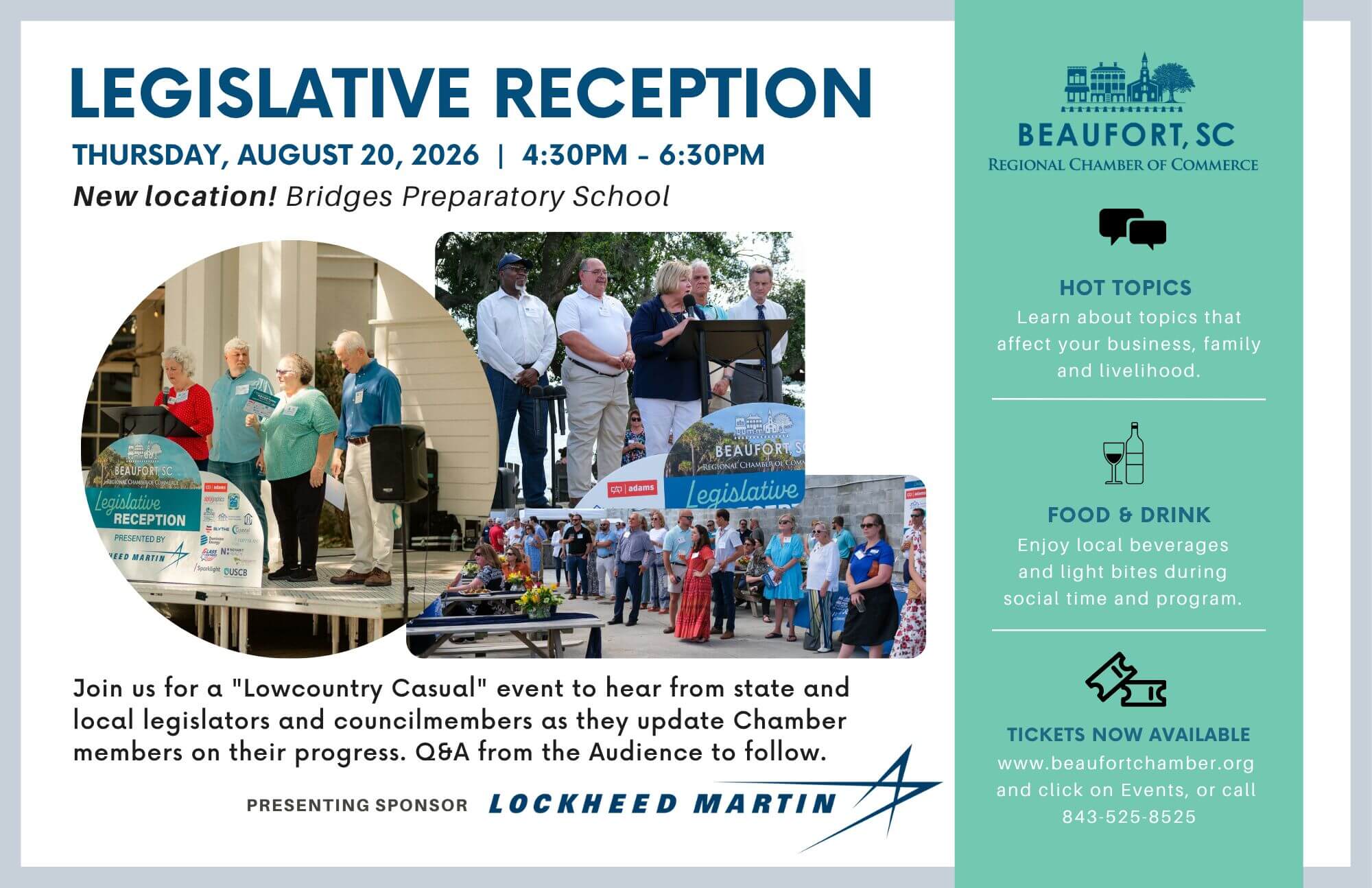 LEGISLATIVE RECEPTION 2026 - General Graphic