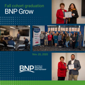 BNP Grow graduation graphic
