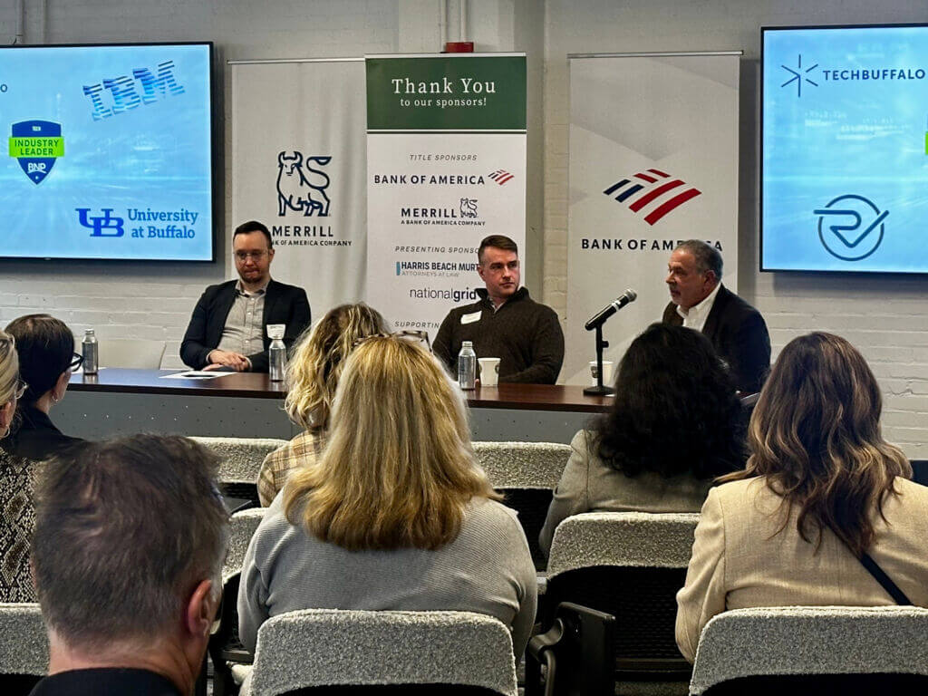 Tech Industry Leaders Forum panel