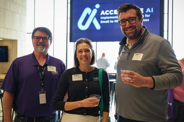 Attendees at the Accelerate AI event