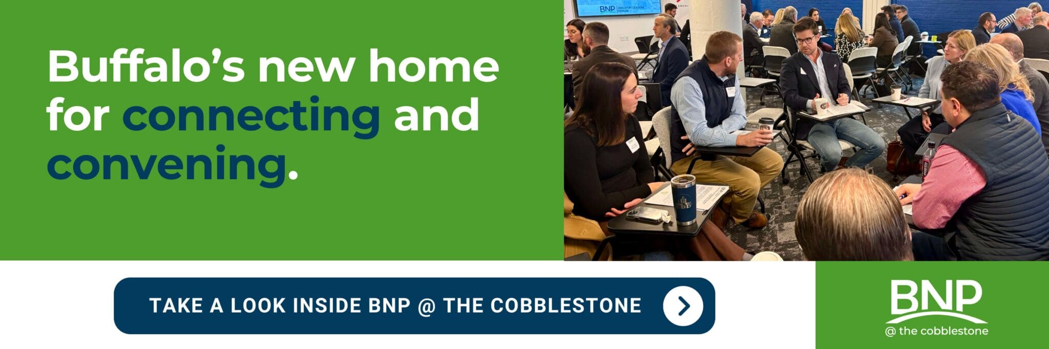 BNP @ the Cobblestone: Buffalo's new home for connecting and convening