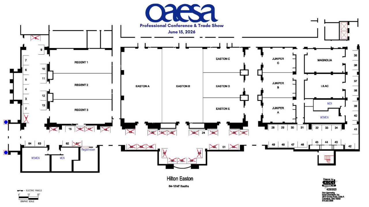 trade show map current