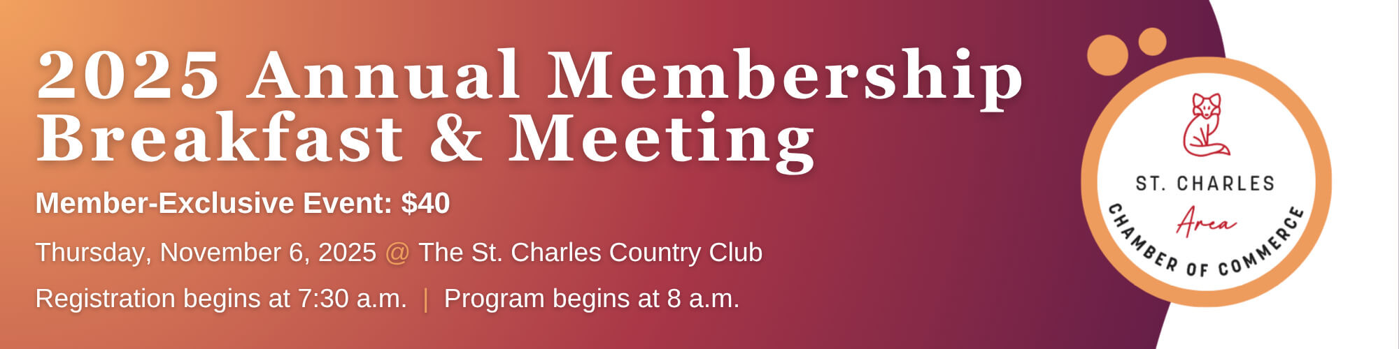 Membership Breakfast 25