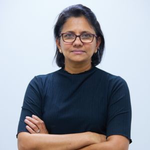 Shanthi Rajaram board photo for web