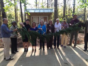 group photo cutting branch