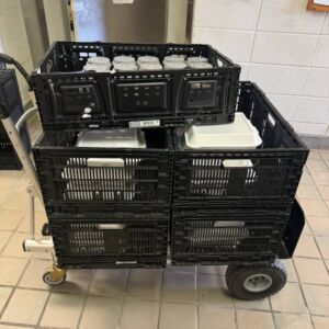 cart of food