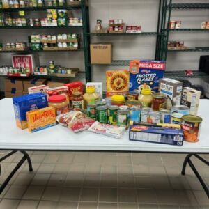 donated food items