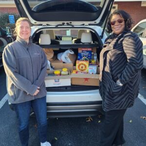 DONATED FOOD ITEMS