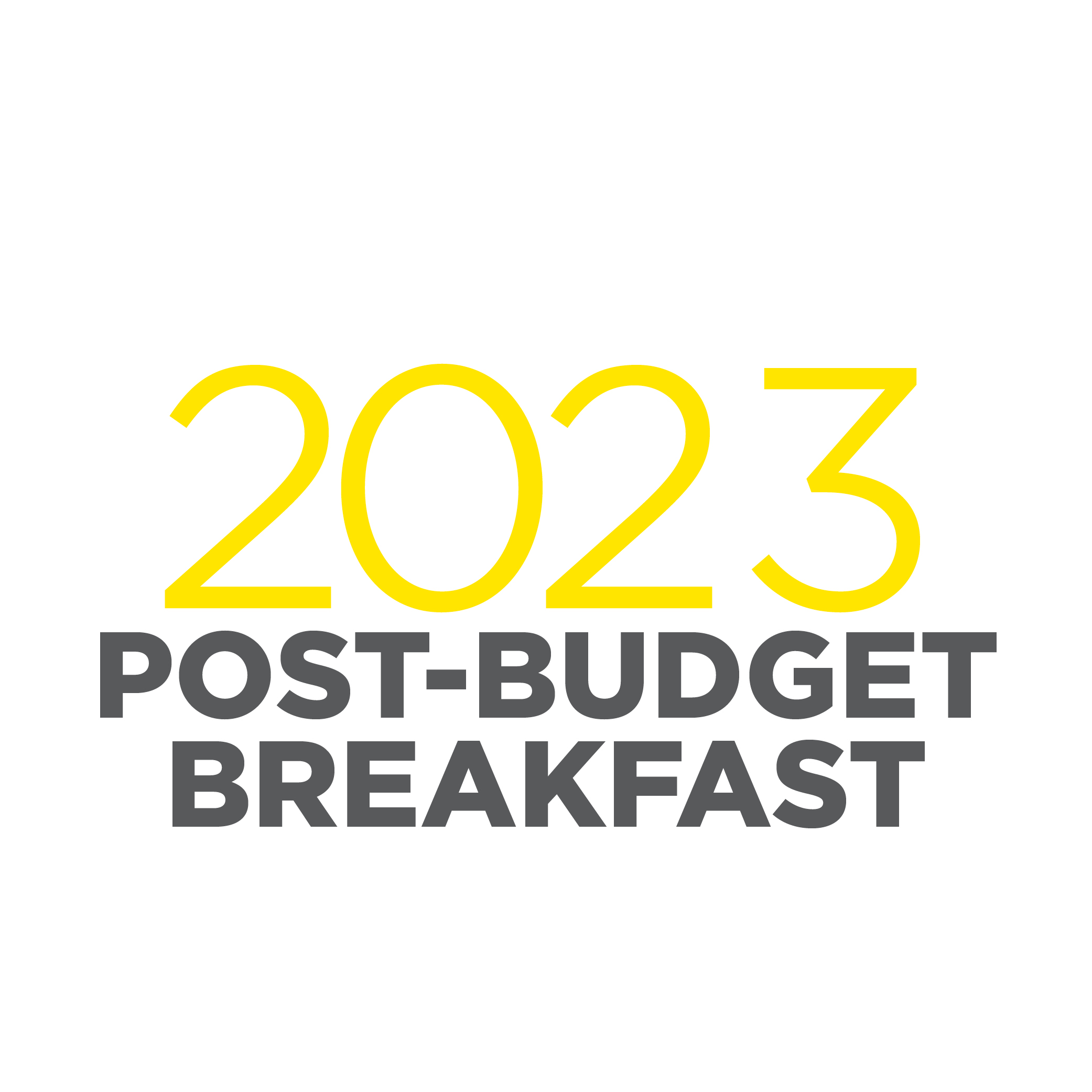 Post-Budget Breakfast logo 2023