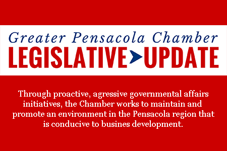 Pensacola Chamber Legislative Update Graphic