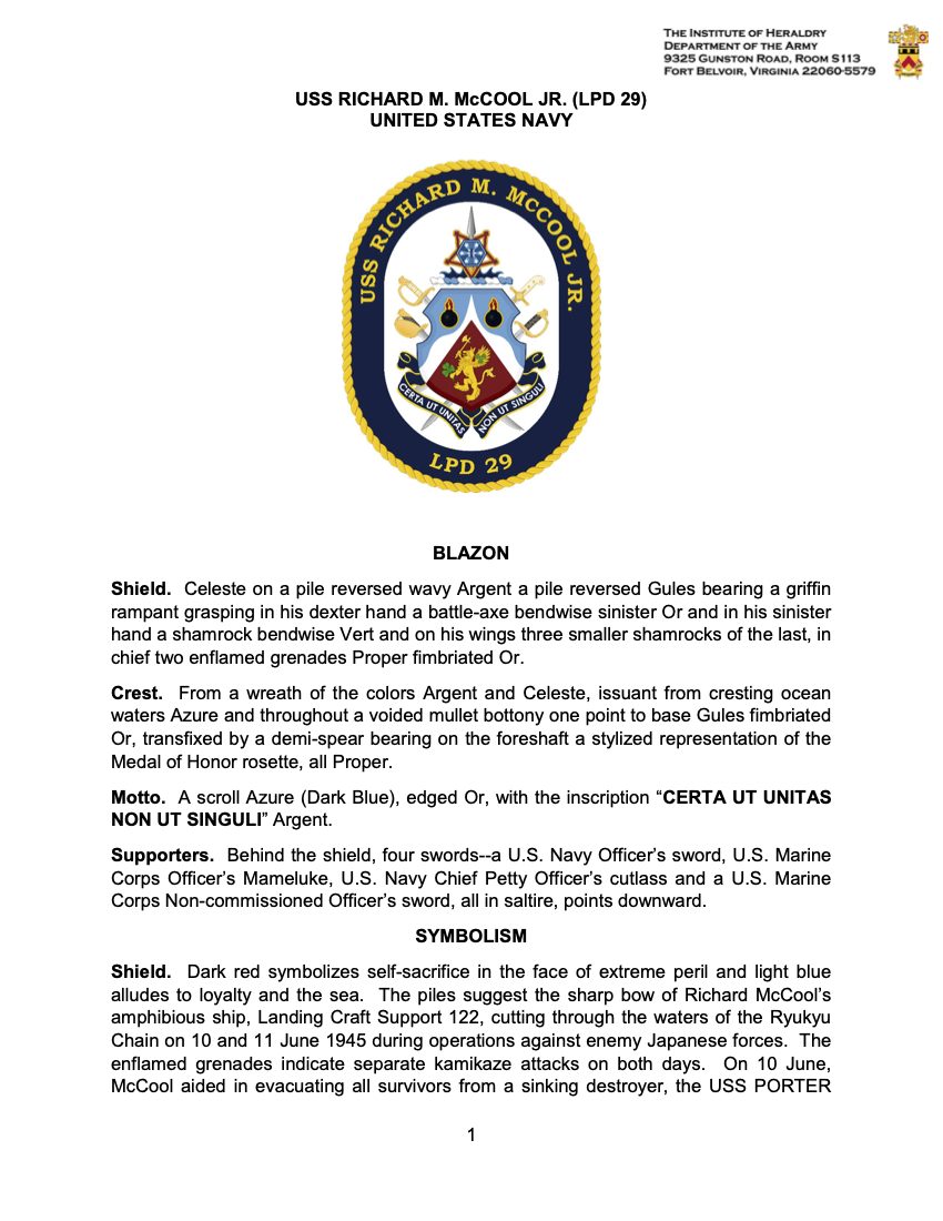 Ships Crest1_USS RICHARD M. McCOOL JR. (LPD 29)