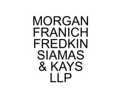 morgan franich fredkin siamas kays llp