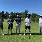 Garry with Evolution Group at Tee Off