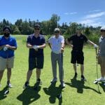 Garry with GCT (L) and 505 Junk (R) at Tee Off