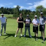 Garry with UAPICBC at Tee Off