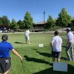Putting Contest with Players