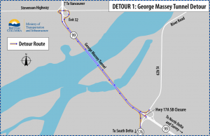 This image shows Detour Map #1