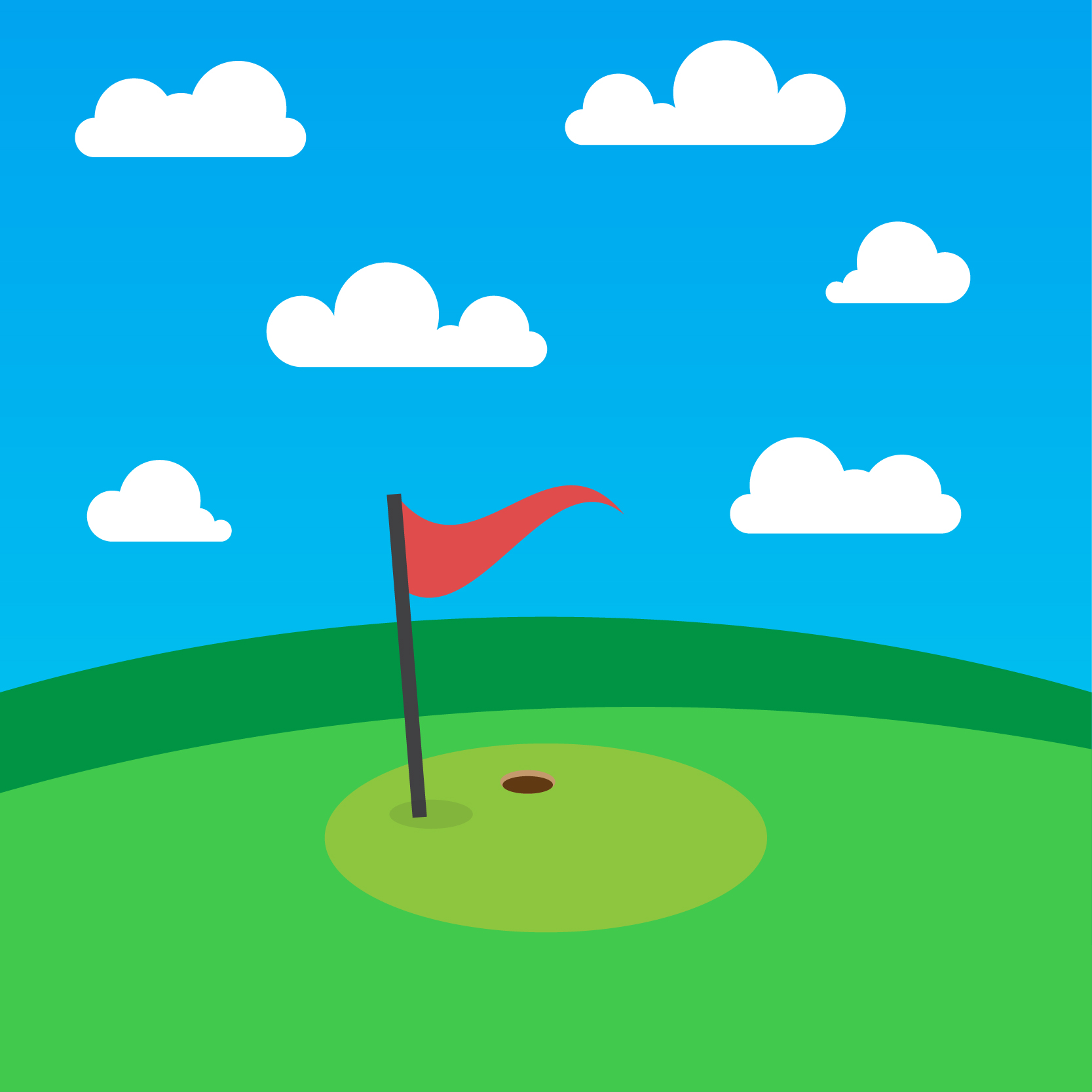 Spring Golf Image