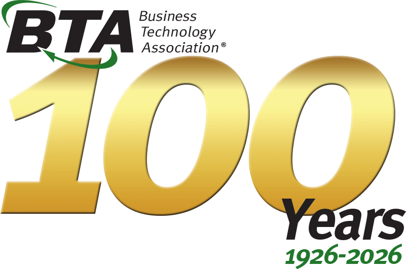 BTA 100 Years logo