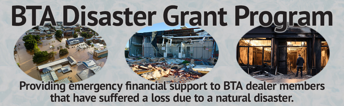 BTA Disaster Grant Program header