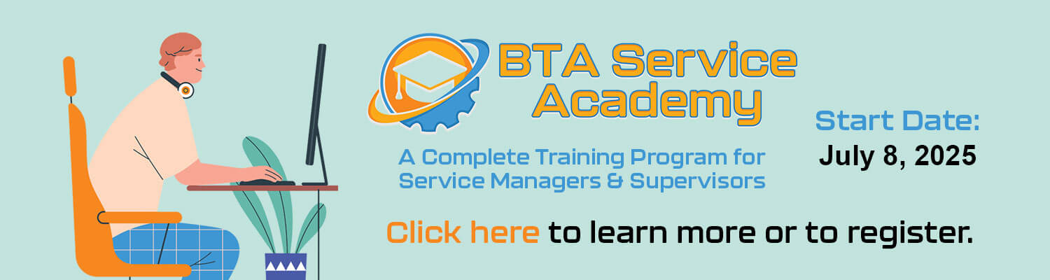 July 2025 BTA Service Academy