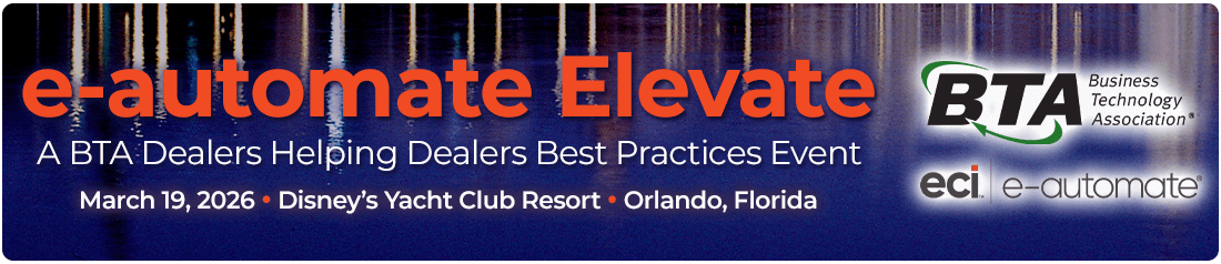 e-automate Elevate 2026 banner