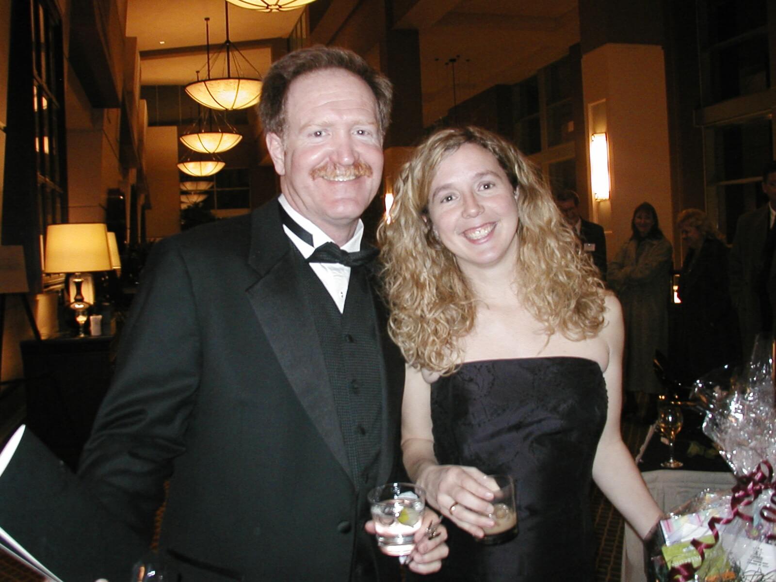 Phil and Barbara McAnany at the Shawnee Chamber Annual Dinner