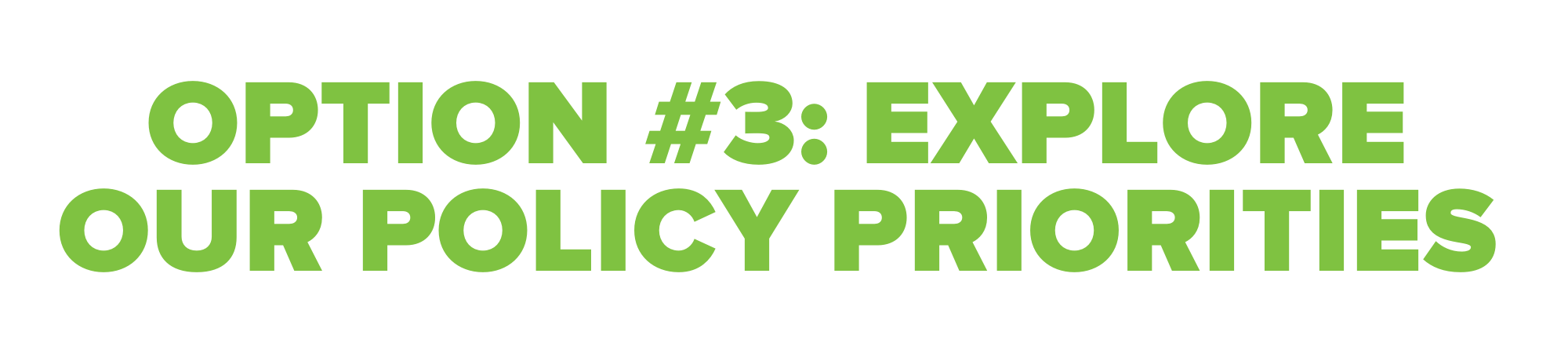 Explore the BBA's our policy priorities